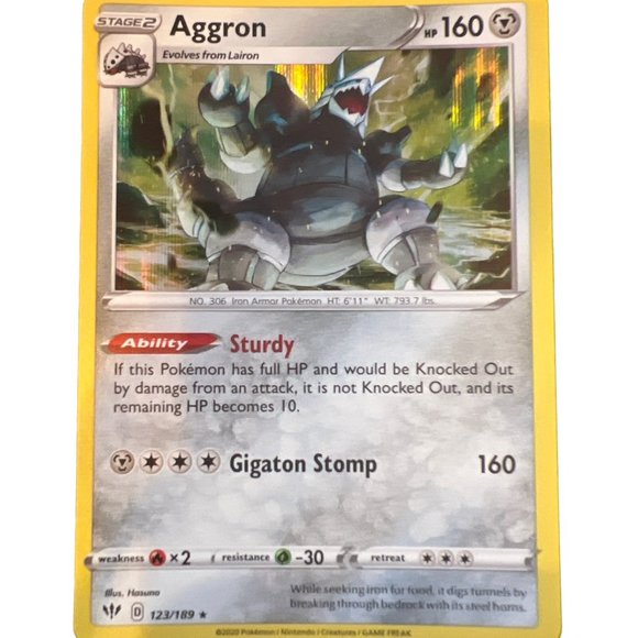 Pokemon TCG Aggron - Picture 1 of 1